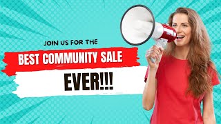 LIVE Community Sale  - Vintage - New- Jewelry - Collectibles- Purses -Designer- Crafts