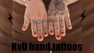 The Meaning Behind Kat Von D 's Hand Tattoos
