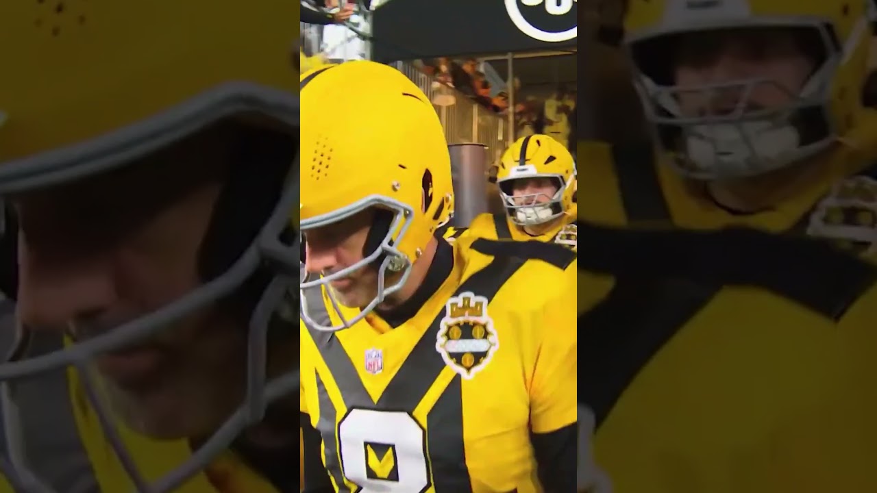 The Steelers revealed these alternate uniforms for Sunday Night Football 👀