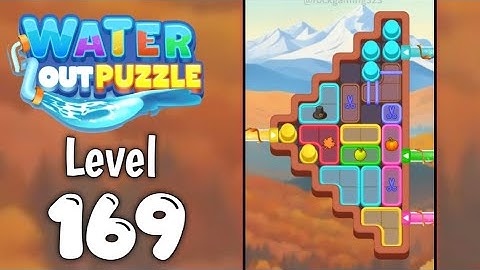 Water Out Puzzle Level 169 Walkthrough