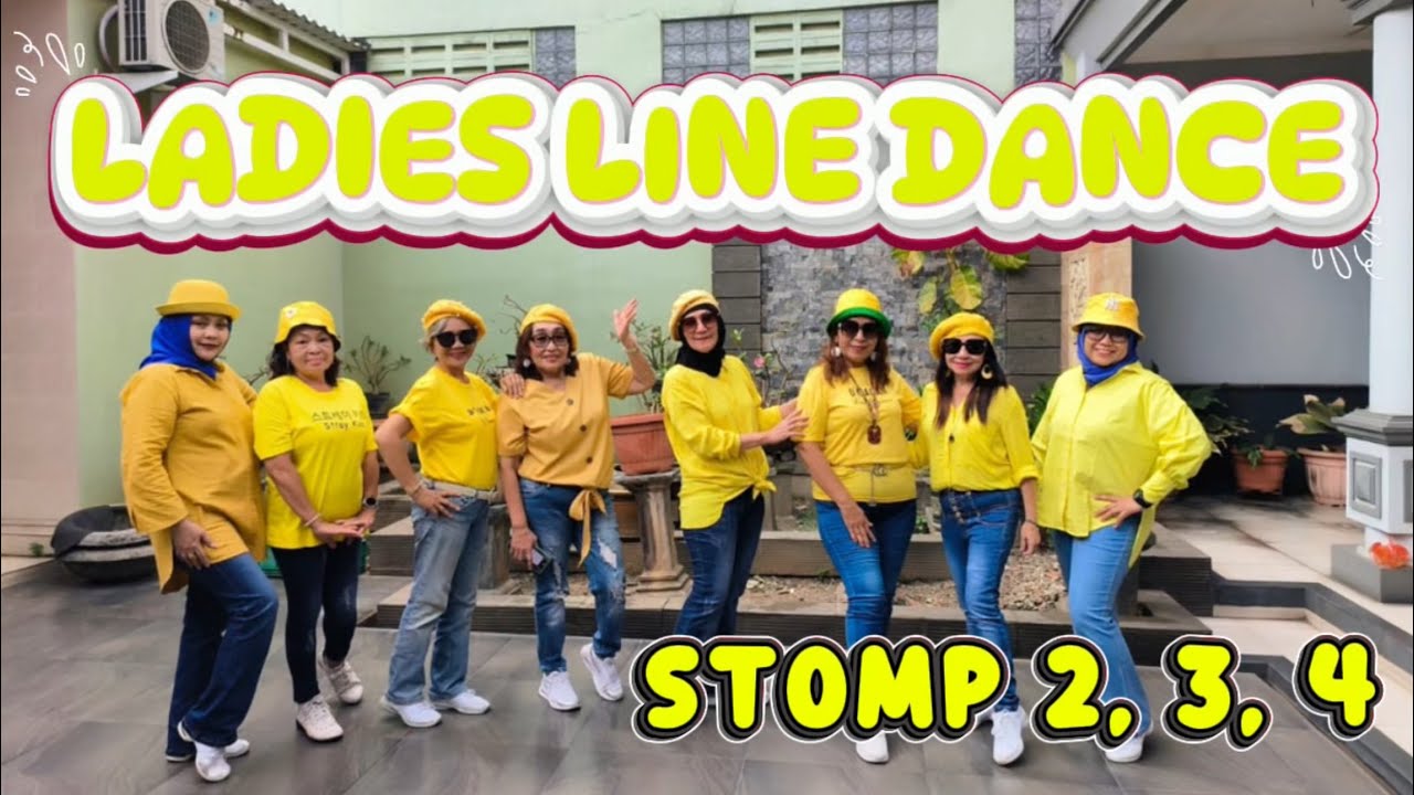 STOMP 2, 3, 4 - LADIES LINE DANCE