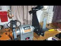 DIY Bench Grinder to Belt Grinder Conversion | No Weld 2X36 3/4HP