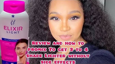 HOW TO PROMIX ELIXIR LOTION FOR 3 TO 4 SHADES LIGHTER