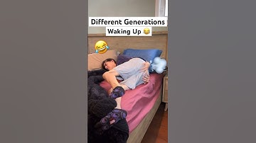 How Different Generations Wake Up 😂💀 #TheManniiShow.com/series