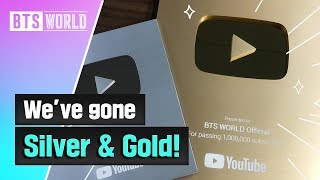 [BTS WORLD] We&#39;ve gone Silver &amp; Gold!