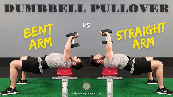 Bent Arm Dumbbell Pullover For Back (Lats) 