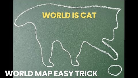How to draw World map | world map drawing | how to draw world map easily | world map |world map easy