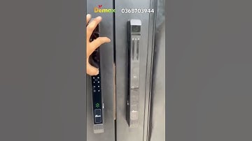 Khóa thông minh, khóa cửa gỗ, khóa cửa nhôm Demax | 0368703944