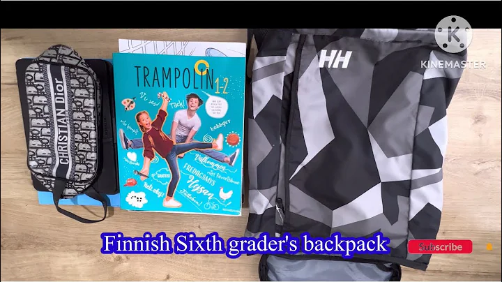 Inside the Backpacks of Finnish 6th Graders | A Glimpse into Finland's School System