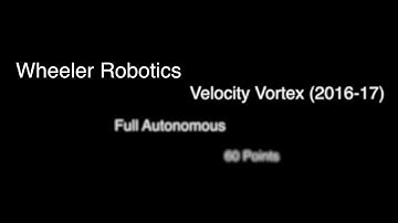 Autonomous - Full Demonstration - First Tech Challenge: Velocity Vortex