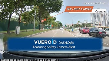 Vueroid D20-Q2 Dashcam | Safety Camera Alert