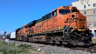 BNSF 7331 Leads the H-DENLAU in Broomfield 