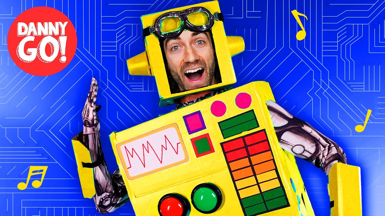 “The Robot Dance!” 🤖 /// Danny Go! Brain Break Songs for Kids