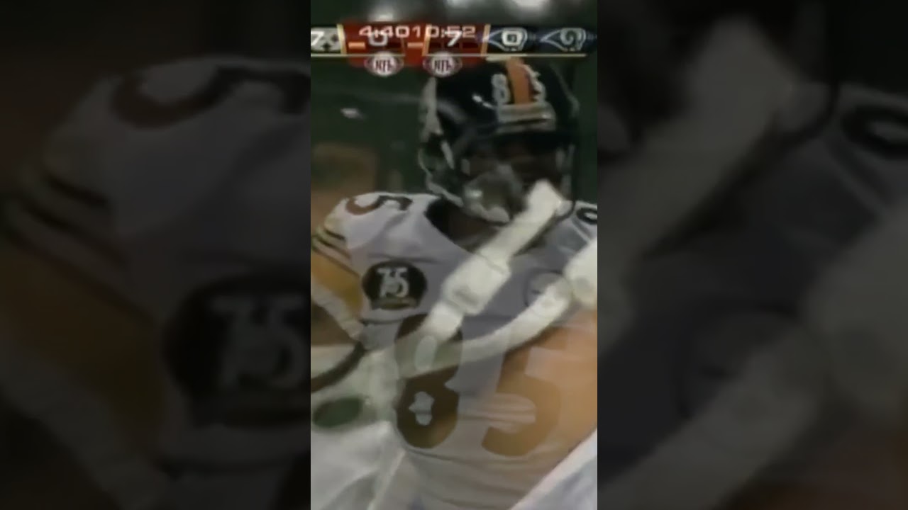 Remember when Ben Roethlisberger did this to the Rams back in 2007?