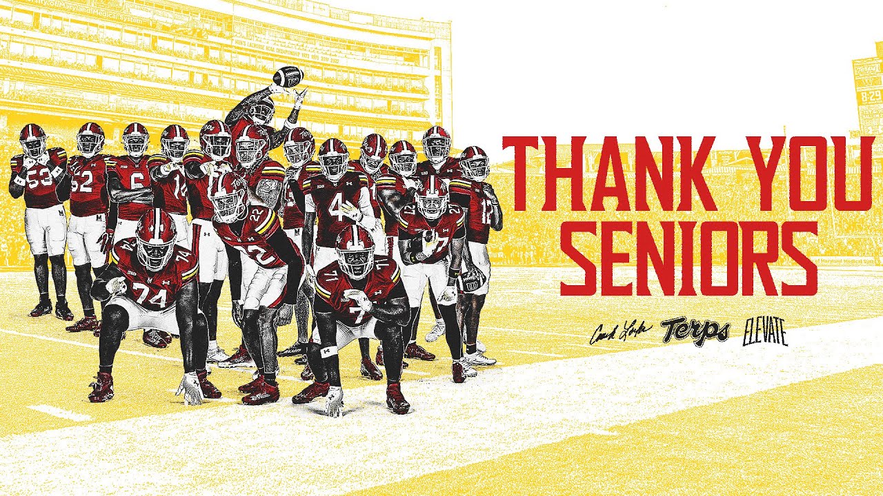 2025 Maryland Football Senior Video