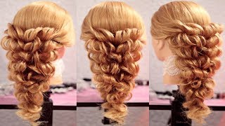 Причёска с помощью резинок - Красота! - Hairstyles by REM