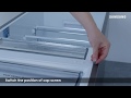 How to reverse a Samsung Refrigerator Door