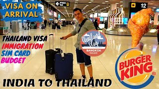 Travelling to Thailand | Thailand Visa on Arrival for Indians 2023 | Food, Budget, Places to visit