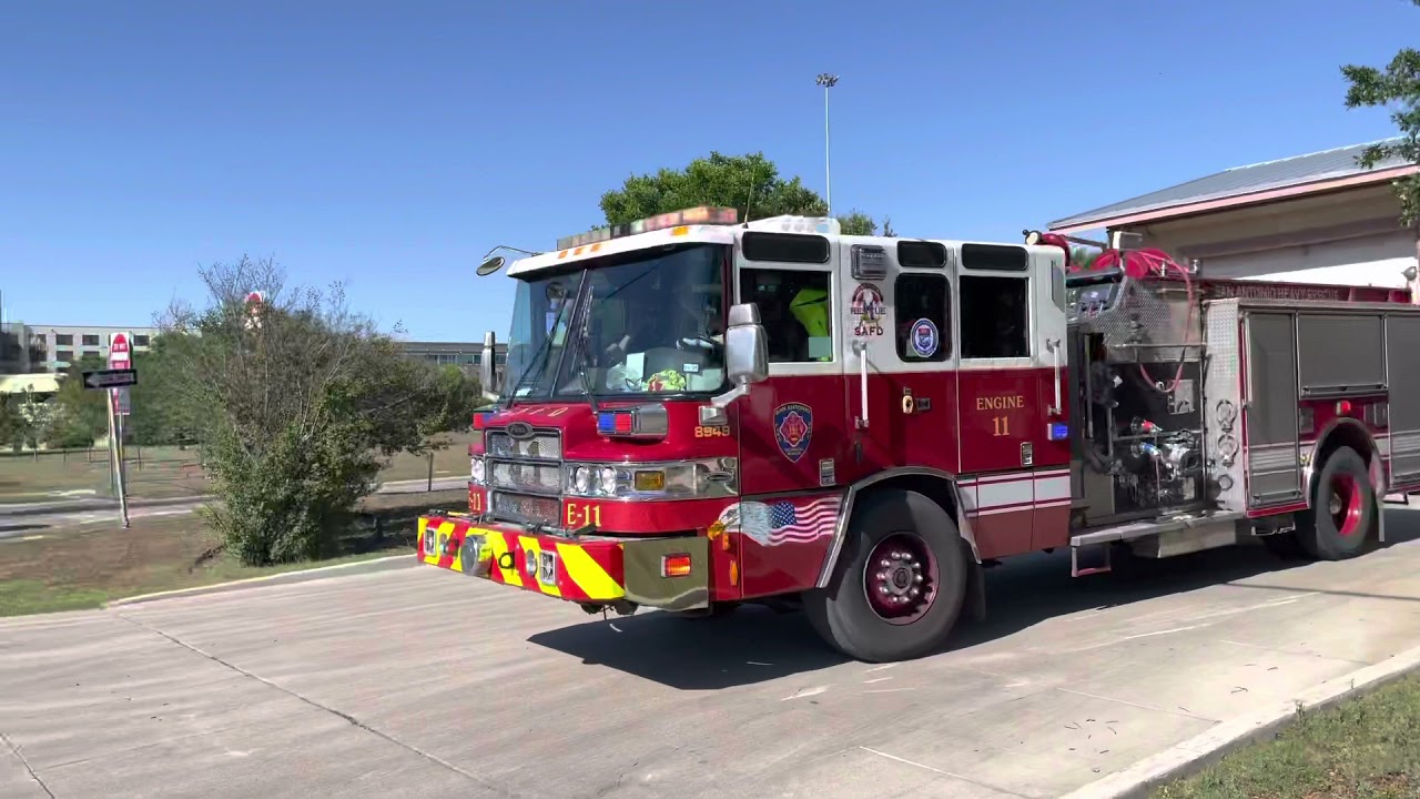 San Antonio Fire Department Response Compilation 4 YouTube