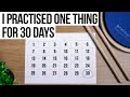 I Practised ONE THING for 30 days...did it make me a better drummer? | Free Drum Lesson