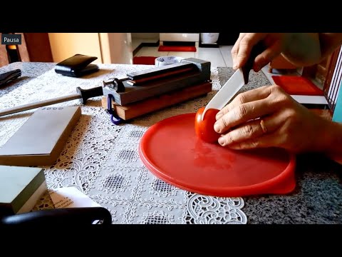 Vídeo: Como Afiar Facas De Cerâmica Em Casa + Vídeo