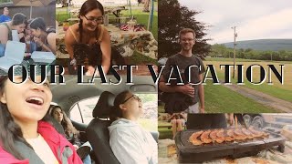 MY LAST VACATION WITH MY COLLEGE FRIENDS | Post-Grad Life | Camping in PA vlog