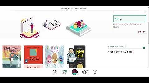 How to access free books through Libby