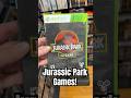 What is your favorite Jurassic Park game? #gaming #videogames #collection #retrogaming #nostalgia