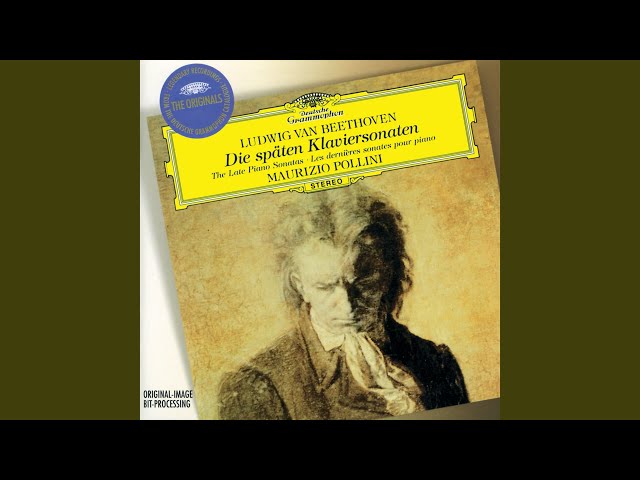 Beethoven - Sonate pour piano n°32: 1er mvt : Maurizio Pollini, piano