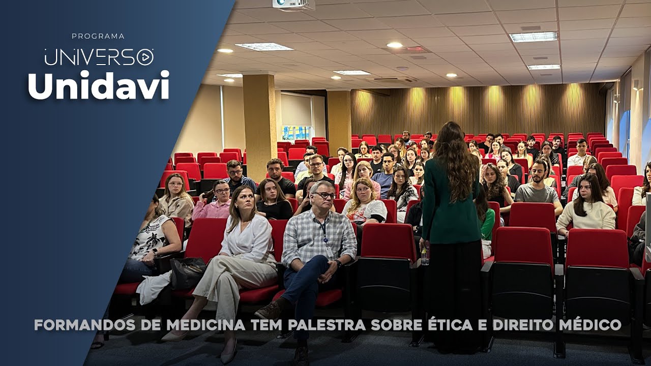 Formandos de Medicina tem palestra sobre ética e direito médico