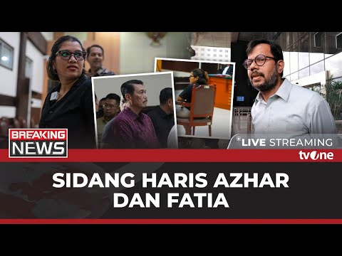 LIVE - Sidang Haris Azhar &amp; Fatia, Luhut Binsar Pandjaitan Jadi Saksi |  Breaking News tvOne