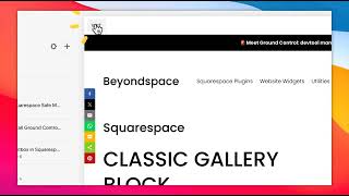 Unlock Gallery Blocks Anywhere in Squarespace 7.1 with Classic Gallery Block!
