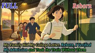 Full My Family Hid My College Letter  Reborn, I Verified My Admission and Took the Train Without Them News