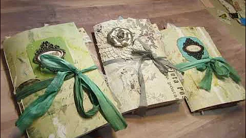 3 More Shabby Journals Final Flip Through