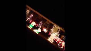 Christmas light ditto sign