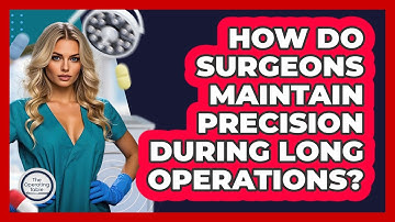 How Do Surgeons Maintain Precision During Long Operations? - The Operating Table