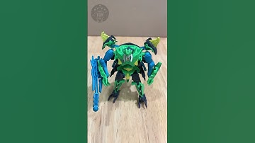 Transformers Stop Motion #shorts Bombshock Hardshell