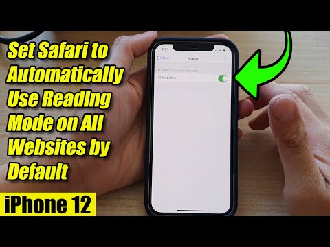 Video: Cum dezactivez modul de citire pe iPhone-ul meu?