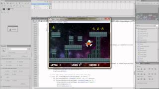 Space Quest: Flash Platform Game - Prototype for Class screenshot 3