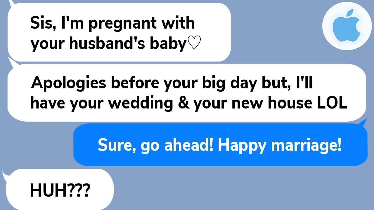 【Apple】Моя сестра увела моего жениха прямо перед моим большим днем, поэтому я отдала ей свадьбу и...
