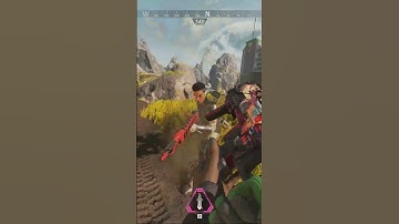 the most aggressive push ever  #rampart #apexlegend