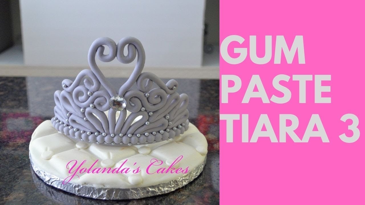 Gum Paste Tiaras