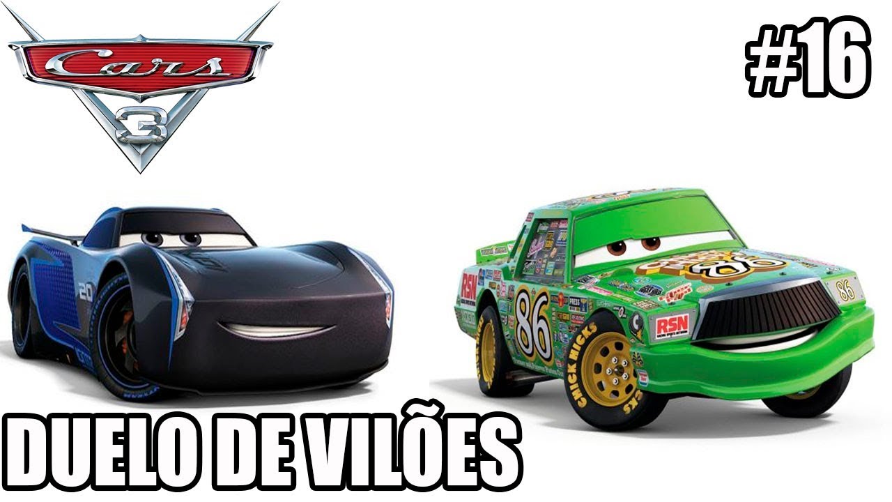 CARROS 3 (PS4/PS3/XBOX ONE/XBOX 360/Wii U/SWITCH) #18 - McQueen vs. Chick  Hicks! (Dublado em PT-BR) 