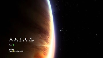 Alien: Isolation Title Screen (X1, X360, PS3, PS4, PC)