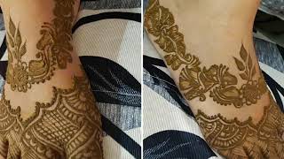 ARABIC+INDIAN leg mehendi screenshot 5