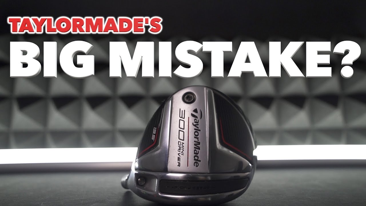 TaylorMade 300 Series Mini driver - YouTube