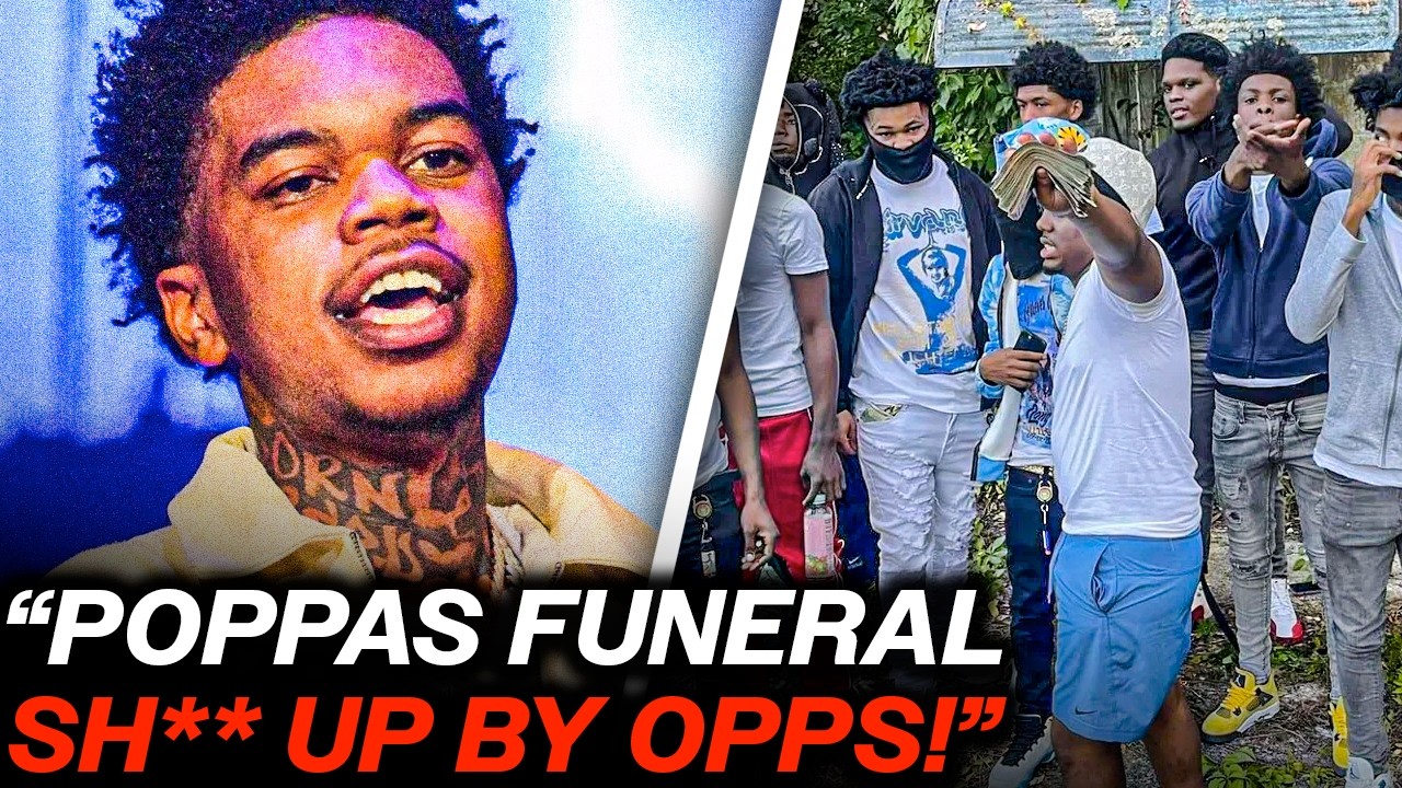 Julio Foolio's Crew SH**TS UP Lil Poppa's Funeral