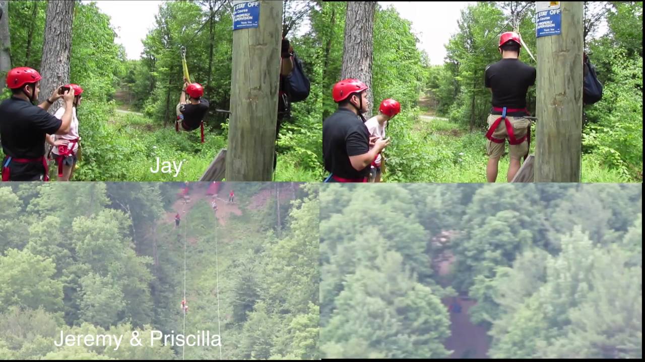 North America's longest Zip lines, Berkshire East Canopy Tours June 26