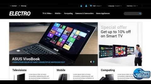 Download Electronics Store Responsive PrestaShop Theme by  Hermes TM