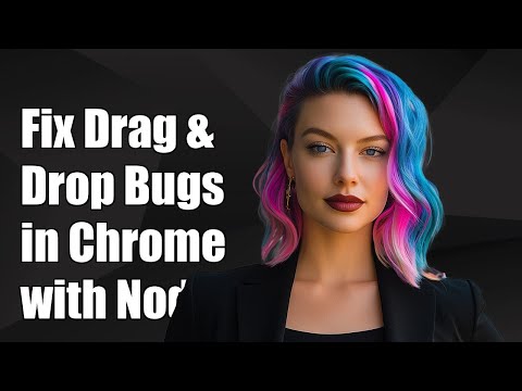 Fixing Drag and Drop Issues in ChromeDriver with Selenium WebDriver and Node.js